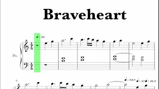 Braveheart - For The Love Of A Princess Sheet Music