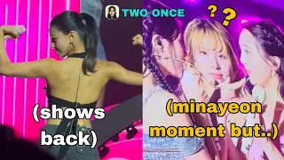 TWICE did these in Atlanta *last stop in North America*