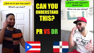 Dominican vs. Puerto Rican Spanish Conversation 🤣