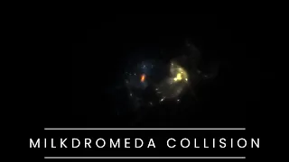 [4K] Milky Way & Andromeda Galaxy Merger | 10 Million Particle Simulation