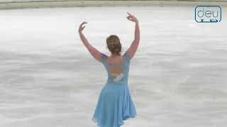 Alexandra KEN-ISU Adult Oberstdorf 2019 - Ladies Bronze 1 Free Skating - 17th Place
