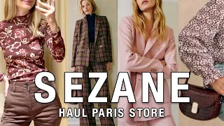 SEZANE Haul & try-on | Shop With Me at Sezane's Paris Store