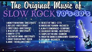 THE ORIGINAL MUSIC OF SLOW ROCK 70'S 80'S