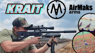 Krait L 》》》100 meter grouping and shooting flying rats with Slugs🎯💥