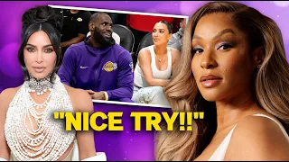 LeBron's Wife Exposes Kim Kardashian's Flirting Tactics!!