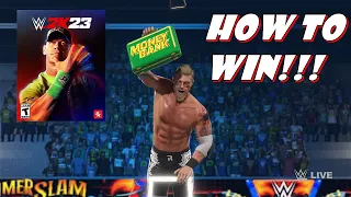 WWE 2K23 - How To Win A  Ladder Match (LADDER MATCH)