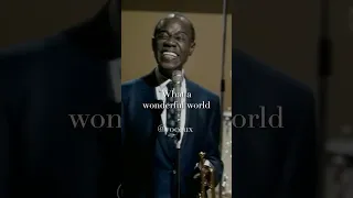 Louis Armstrong - What a Wonderful World #acapella #vocalsonly #voice #voceux #vocals #music #jazz