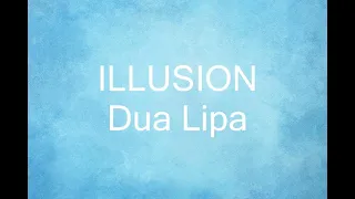 ILLUSION-Dua Lipa-KARAOKÉ