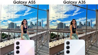 Samsung Galaxy A55 vs Samsung Galaxy A35 Camera Test