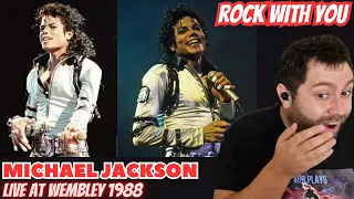 Rock With You - Michael Jackson | LIVE AT WEMBLEY REACTION