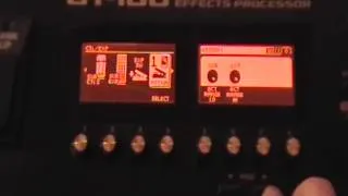 Boss GT-100 Guitar Calibration