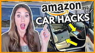 LIFE CHANGING Amazon Car Organization Hacks 🚗