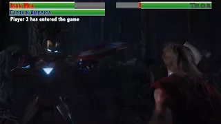 Iron Man vs Thor...with healthbars
