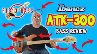 Rib13 Bass  - Ibanez ATK-300 Bass Review (Is It A Stingray KILLER ?)