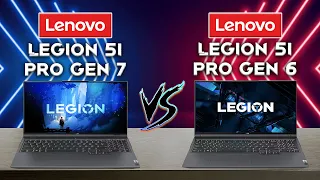 legion 5i pro gen 7 vs legion 5i gen 6 | Tech Compare P4!