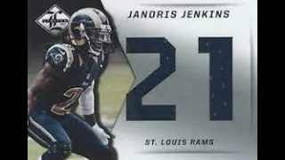 JANORIS JENKINS - ST. LOUIS RAMS - 2 INT RETURNS FOR TDS IN 1 GAME (NOV. 25, 2012)