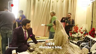 Inteha e Ishq - BTS | Hiba Bukhari & Junaid Khan | Starting From 15 September | C3B1O