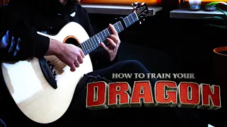 (How to Train Your Dragon OST) Romantic Flight - Fingerstyle Guitar Cover (with TABS)