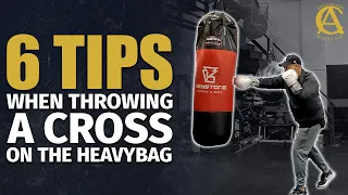 6 tips when throwing a Cross on the Heavy Bag [ Must Watch ]