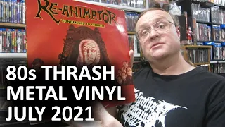 METAL VINYL 80s THRASH Record Update - July 2021 (Thrash Metal / Speed Metal / Heavy Metal)