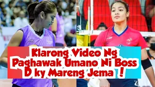 Klarong Video ng Paghawak Umano ni Deanna Wong Ky Jema Galanza | #deannawong #jemagalanza #pvl2023