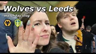 RAUL SEES RED AS LEEDS MARSCH ON | Wolves vs Leeds (2-3) Matchday Vlog