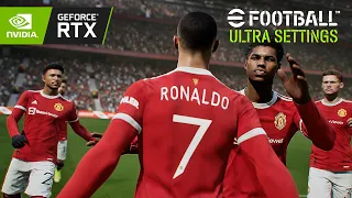 eFootball 2022 - Manchester United vs Barcelona | PC Gameplay