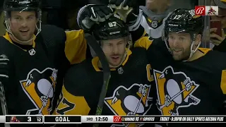 Crosby finishes pretty passing play vs Coyotes 1/25/22