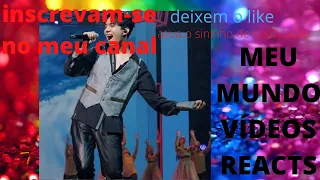 MEU VÍDEO REACT-DIMASH-Dimash Qudaibergen, Igor Krutoy - Love is Like a Dream ~ New Wave 2019