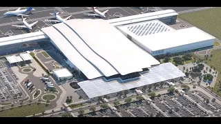 Animation and modelling of new Kigali International airport