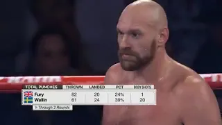 Tyson fury vs Otto wallin full fight (no ads)