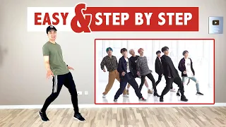 Boy With Luv Tutorial (EASY) | Chorus Dance | Step By Step Dance Tutorial | BTS Dance Moves