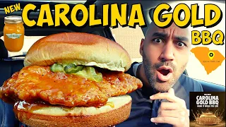 Wingstop - Carolina Gold BBQ Chicken Sandwich - New Carolina Gold BBQ Sauce