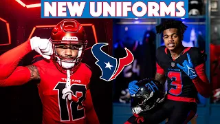 Review/Breakdown of the Houston Texans NEW Uniforms