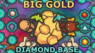 [TAMING.IO] NEW UPDATE! MAKING EPIC DIAMOND BASE ON BIG GOLD! Feat. FrostreX