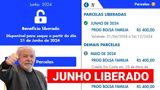 ✅️BOLSA FAMÍLIA ATUALIZOU MÊS DE JUNHO BENEFÍCIO LIBERADO + AUXÍLIO GÁS!