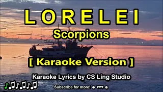 (Karaoke Version) LORELEI | Scorpions | Karaoke Lyrics by CS Ling Studio