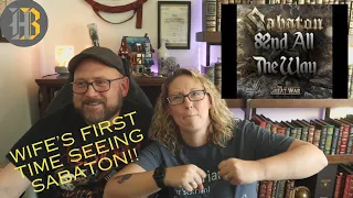 Husband/Wife react to - SABATON - 82nd All The Way ft. Amaranthe (Live - The Great Tour - Oslo)