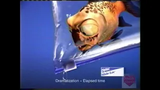 Glad Lock Zipper | Television Commercial | 1999 | Fish