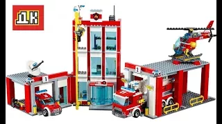 60110 FIRE STATION.60110 FIRE DEPARTMENT.LEGO FIRE STATION.