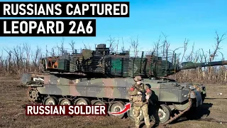 Russians Captured a Leopard 2A6. What Can They Learn From It ??