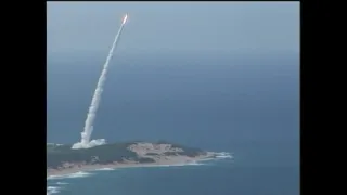 Aegis Ballistic Missile Defense System Missile, Target Launch And Intercept.