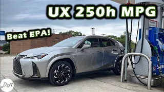 2022 Lexus UX 250h – MPG Test | Real-world Highway Fuel Efficiency and Range