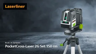 Kruis- en lijnlasers - Innovatie - PocketCross-Laser 2G Set 150 cm - 036.713A