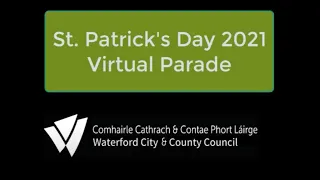 Waterford St. Patrick's Day Virtual Parade 2021