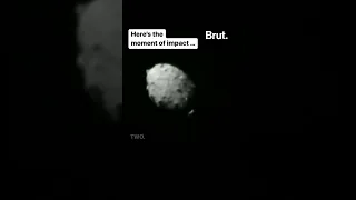 In An Unprecedented Experiment, Nasa Successfully Crashed A Spacecraft into an Asteroid  #nasa