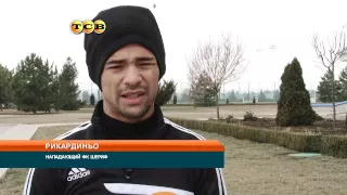 Каду и Рикардиньо благодарят болельщиков (ТСВ)/ Kadu and Ricardinho said thank you to the supporters