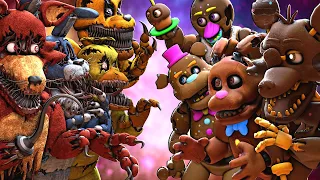 [SFM FNaF] Demented vs Easter Animatronics