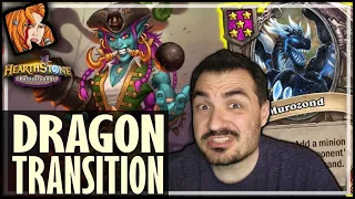 NOW THAT’S A DRAGON TRANSITION! - Hearthstone Battlegrounds