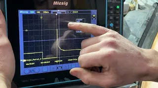 Ford Focus 2006 Injector Waveform Micsig sato1004